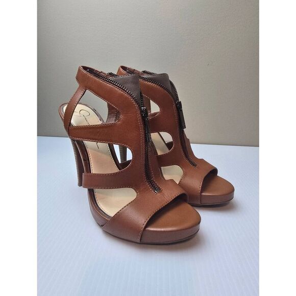 Jessica Simpson Carmyne Heels Sz 9 - Picture 1 of 8